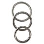 Manbound - Metal Cock Ring 3-pack