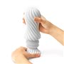 Tenga - Flex Masturbation Sleeve Rocky Black