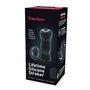 Mangasm - Lifetime Silicone Stroker Jet Black