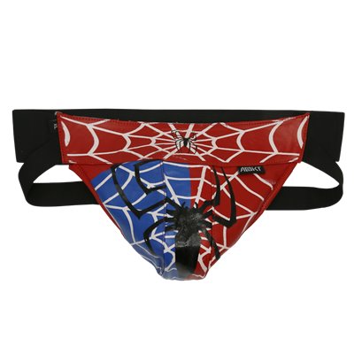 Addikt Spider Hero Leather Jockstrap Zip