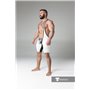 MASKULO - Wrestling Singlet Codpiece White