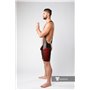 MASKULO - Color-Under Men's Fetish Wrestling singlet Zipped rear Red