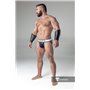 MASKULO - Fetish Jockstrap Detachable Codpiece Royal Blue