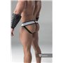 MASKULO - Fetish Jockstrap Detachable Codpiece White