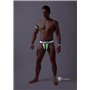 MASKULO - Fetish Jockstrap Detachable codpiece Neon Green