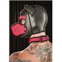 Mr-S Neoprene Puppy Hood: Pink