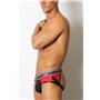 Moto X Zipper Jockstrap Red