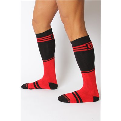 Torque 2.0 Knee High Socks Red