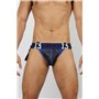 Sniper Neoprene Jock w/ Side Pocket Blue