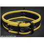 Neo Puppy Collar Yellow Piping