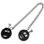 Round PVC NIPPLE CLAMPS WITH CHAIN