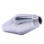 Shower Shot Enema Nozzle - Wide Plug - Metal